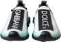 Dolce & Gabbana Logo Slip-On Sorrento Sneakers met Rubberen Zool Multicolor Heren - Thumbnail 4