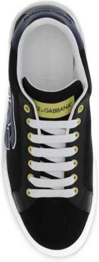 Dolce & Gabbana Logoed Leren Sneakers Urban Stijl