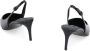 Dolce & Gabbana Slingback pumps van lakleer met DG-gesp Black Dames - Thumbnail 11