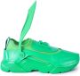 Dolce & Gabbana Low Top Lycra Paint Sneakers Green Heren - Thumbnail 4