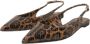 Dolce & Gabbana Luipaard Exotische Huid Slingback Schoenen Multicolor Dames - Thumbnail 3