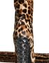 Dolce & Gabbana Luipaard Kniehoge Laarzen Beige Zwart - Thumbnail 2
