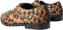 Dolce & Gabbana Luipaard Kristal Jurk Broque Schoenen Brown Dames - Thumbnail 4