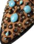 Dolce & Gabbana Luipaard Kristal Jurk Broque Schoenen Brown Dames - Thumbnail 8