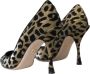 Dolce & Gabbana Luipaard Lurex Hakken Pumps Schoenen Multicolor Dames - Thumbnail 4