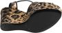 Dolce & Gabbana Luipaard Wig Enkelband Sandalen - Thumbnail 2