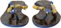 Dolce & Gabbana Camouflage High Top Sneakers Leer Canvas Multicolor Heren - Thumbnail 8