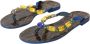Dolce & Gabbana Camouflage High Top Sneakers Leer Canvas Multicolor Heren - Thumbnail 9