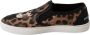Dolce & Gabbana Luipaardprint Loafers voor Elegant Comfort Multicolor Dames - Thumbnail 2