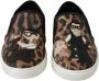 Dolce & Gabbana Luipaardprint Loafers voor Elegant Comfort Multicolor Dames - Thumbnail 5