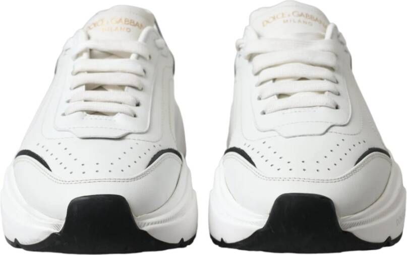 Dolce & Gabbana Luxe Almond-Toe Daymaster Sneakers White Dames