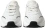 Dolce & Gabbana Chique Zwarte en Witte Leren Sneakers White Dames - Thumbnail 7