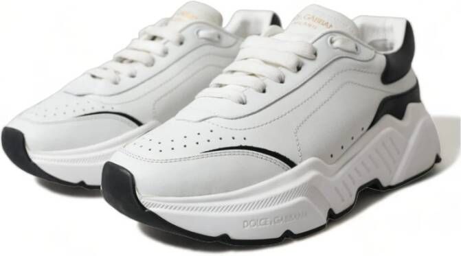 Dolce & Gabbana Luxe Almond-Toe Daymaster Sneakers White Dames