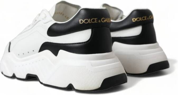 Dolce & Gabbana Luxe Almond-Toe Daymaster Sneakers White Dames