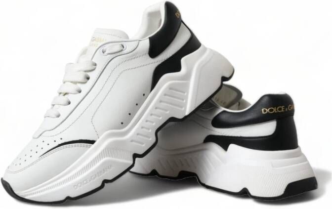 Dolce & Gabbana Luxe Almond-Toe Daymaster Sneakers White Dames