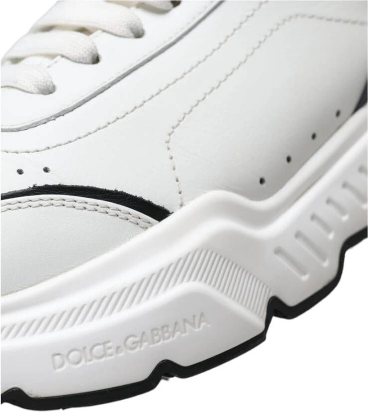 Dolce & Gabbana Luxe Almond-Toe Daymaster Sneakers White Dames