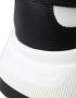 Dolce & Gabbana Chique Zwarte en Witte Leren Sneakers White Dames - Thumbnail 13