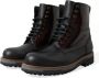 Dolce & Gabbana Zwarte leren militaire gevechtslaarzen Black Heren - Thumbnail 9