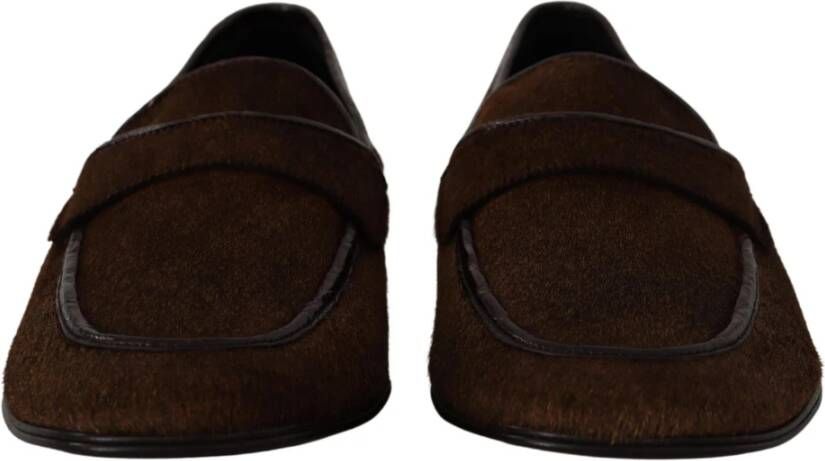 Dolce & Gabbana Loafers Brown Heren