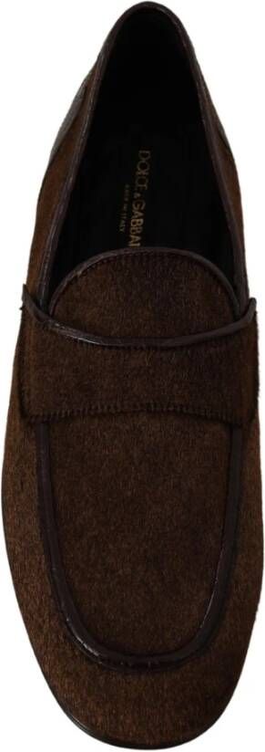 Dolce & Gabbana Loafers Brown Heren