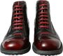 Dolce & Gabbana Luxe Dual-Tone Leren Enkellaarzen Multicolor Dames - Thumbnail 8