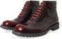 Dolce & Gabbana Luxe Dual-Tone Leren Enkellaarzen Multicolor Dames - Thumbnail 9