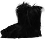 Dolce & Gabbana Luxe Faux Fur Mid-Calf Laarzen - Thumbnail 2