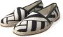 Dolce & Gabbana Luxe Gestreepte Leren Espadrilles Multicolor Dames - Thumbnail 3