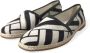 Dolce & Gabbana Luxe Gestreepte Leren Espadrilles Multicolor Dames - Thumbnail 8