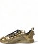 Dolce & Gabbana Gouden NS1 Sneakers met Logo Details Yellow Dames - Thumbnail 13