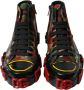 Dolce & Gabbana Luxe High-Top Sneakers met Camouflage Print Multicolor Heren - Thumbnail 2
