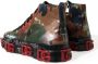 Dolce & Gabbana Luxe High-Top Sneakers met Camouflage Print Multicolor Heren - Thumbnail 4