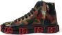 Dolce & Gabbana Luxe High-Top Sneakers met Camouflage Print Multicolor Heren - Thumbnail 5