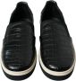 Dolce & Gabbana Elegante lage sneakers van krokodillenleer Black Heren - Thumbnail 10