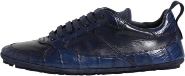 Dolce & Gabbana Luxe Krokodillenleren Sneakers