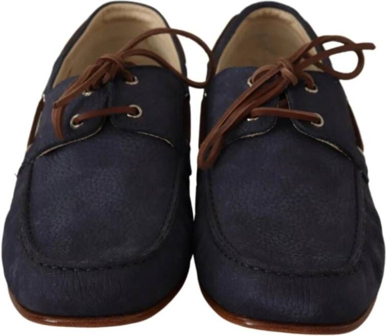 Dolce & Gabbana Luxe Leren Bootschoenen met Logo
