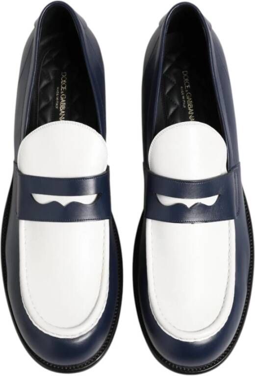 Dolce & Gabbana Luxe leren loafers met logodetails