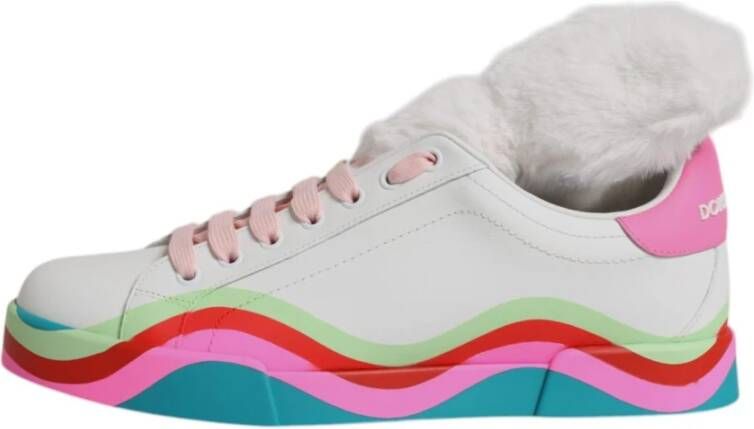 Dolce & Gabbana Luxe Leren Sneakers