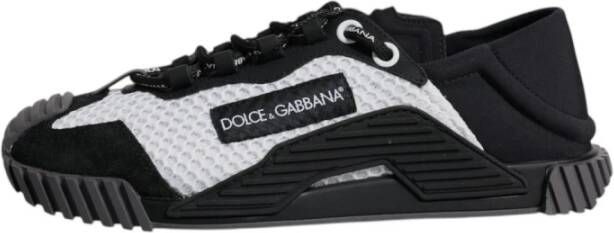 Dolce & Gabbana Luxe Mesh Sneakers met Rubberen Zool