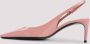 Dolce & Gabbana Stilet slingback pumps in kalfsleer Pink Dames - Thumbnail 10