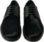 Dolce & Gabbana Luxe Zwarte Kalf Bont Derby Schoenen Black Heren - Thumbnail 3