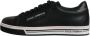 Dolce & Gabbana Zwart Wit Leren Veterschoenen Black Heren - Thumbnail 2