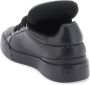 Dolce & Gabbana Zwarte Leren Sneakers Portofino Stijl Black Heren - Thumbnail 7