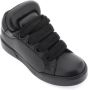 Dolce & Gabbana Zwarte Leren Sneakers Portofino Stijl Black Heren - Thumbnail 8