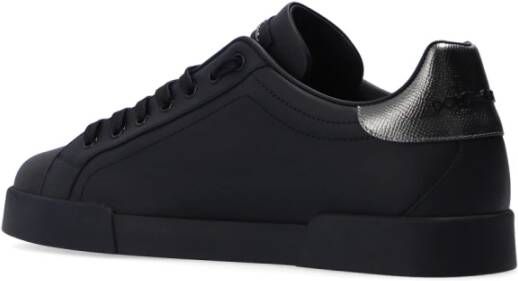 Dolce & Gabbana Merksneakers Zwart Heren