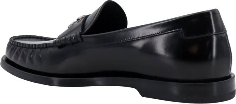 Dolce & Gabbana Metal Monogram Loafer Black Heren