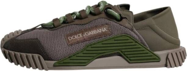 Dolce & Gabbana Militair Groene NS1 Sneakers