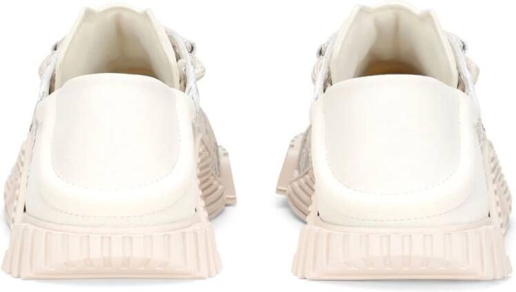 Dolce&Gabbana Sneakers Mixed-Materials N21 Slip-On Sneakers in beige - Foto 8