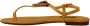 Dolce & Gabbana Mustard Leather Devotion Flats Sandals Shoes Geel Dames - Thumbnail 6