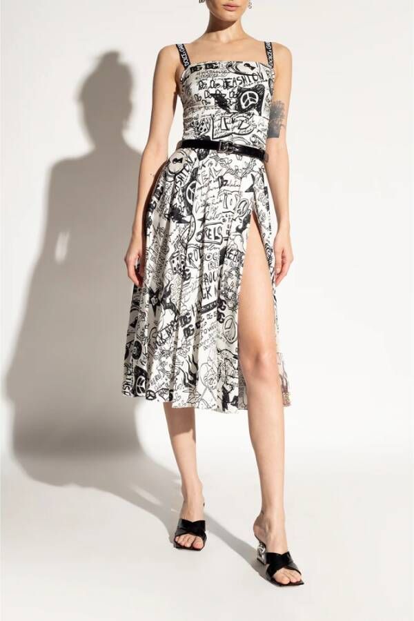 Dolce & Gabbana Muilezels met decoratieve hak Black Dames